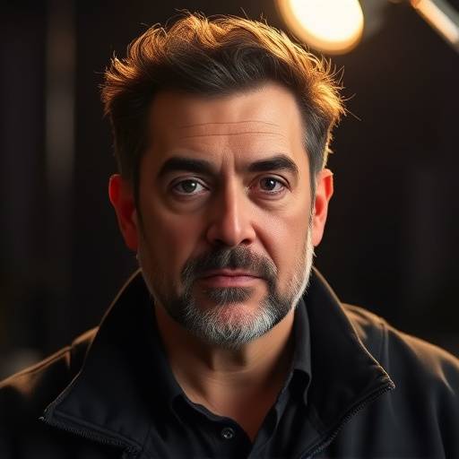 Retrato de João Pereira, Diretor de Produäão do Estüdio Criativa.